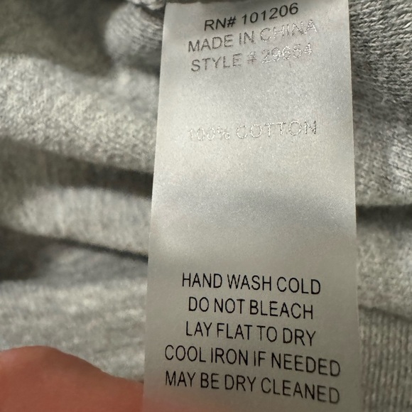 Soft Surroundings My Weekender Hoodie Pullover XL. Gray - Picture 11 of 12